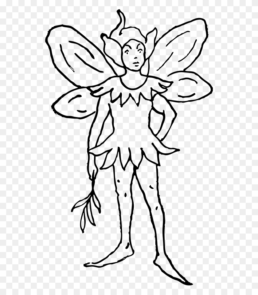 547x900 Imp Fairy Clip Art, Gray, World Of Warcraft HD PNG Download