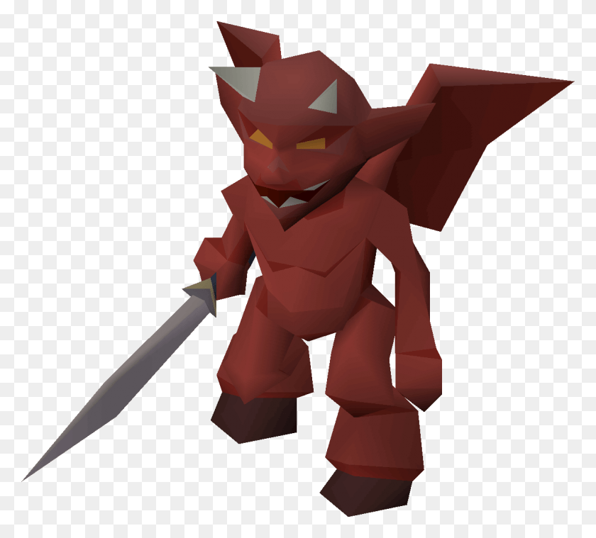 1189x1067 Imp Runescape, Toy, Weapon, Weaponry HD PNG Download