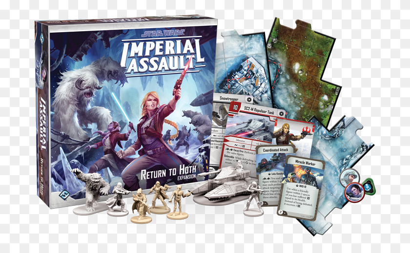700x460 Imperial Assault Star Wars Imperial Assault Return To Hoth Board Game, Person, Human, Dog HD PNG Download