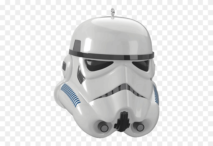 419x518 Imperial Stormtrooper Helmet Hallmark Hanging Decoration Star Wars Ornaments 2017, Clothing, Apparel, Crash Helmet Descargar Hd Png
