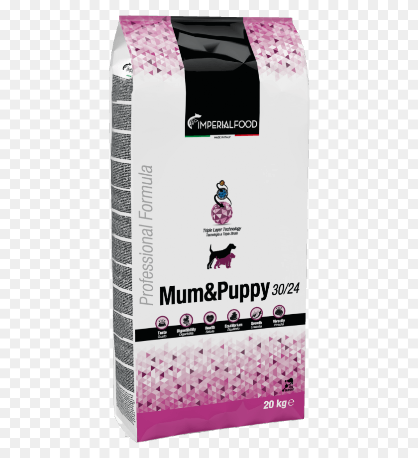 404x860 Descargar Png Imperialfood Mumamppuppy Es El Alimento Ideal Para Completar Imperial Hrana Za Pse, Text, Word, Animal Hd Png