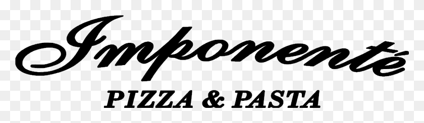 1835x435 Imponente Pizza Oval, Text, Handwriting, Alphabet HD PNG Download
