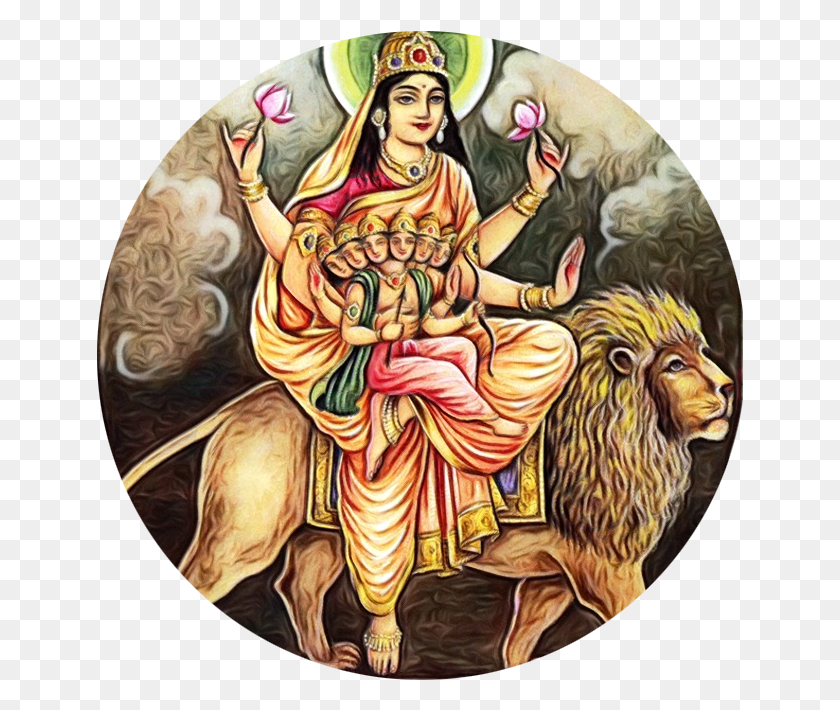 647x650 Importance Of Each Day In Navratri, Person, Human HD PNG Download