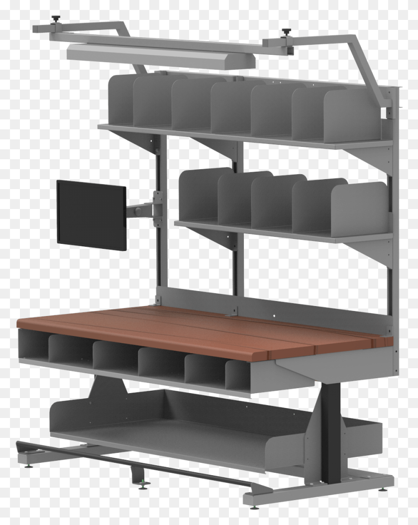 936x1194 Improve Workflow With Custom Designed Solutions Shelf, Furniture, Tabletop, Bookcase HD PNG Download