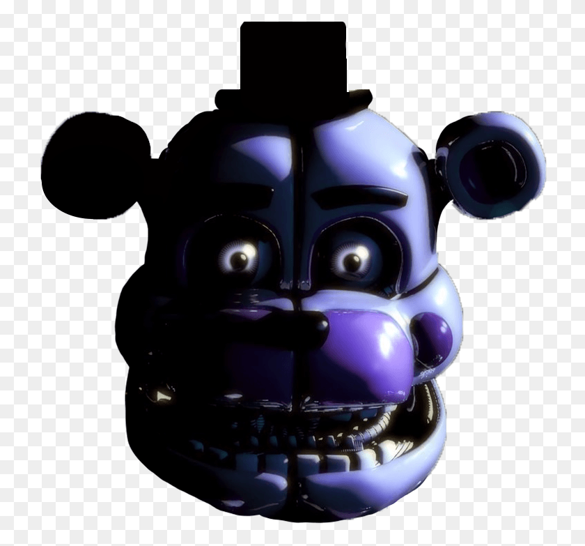 730x723 Improved My Funtime Freddy Head Crop A Bit Fnaf Sister Location Funtime Freddy Head, Robot, Toy HD PNG Download