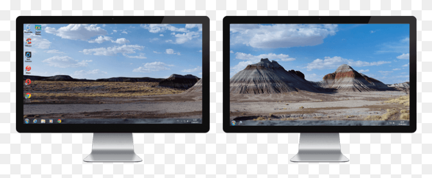 801x295 Improved Windows 88 Painted Desert, Panoramic, Landscape, Scenery HD PNG Download