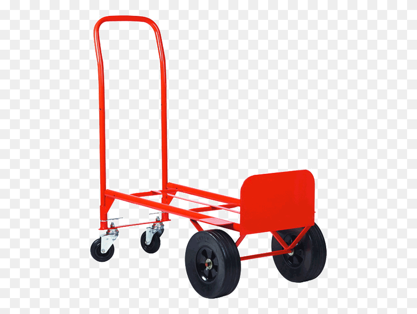 479x572 In 1 Convertible Hand Trolley Cart, Lawn Mower, Tool, Transportation HD PNG Download