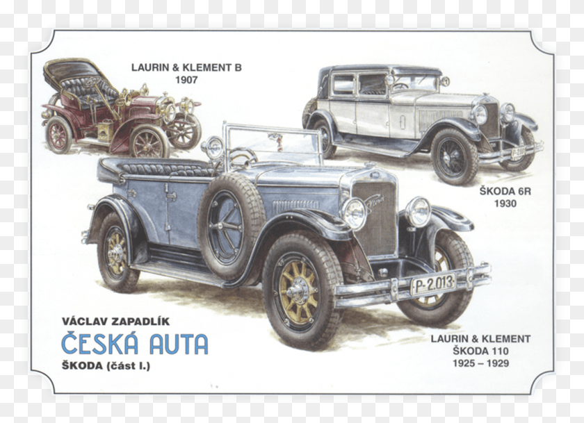 1047x737 In 2014 Czech Post Issued A Second Brochure Dedicated Vintage Car, Wheel, Machine, Vehicle HD PNG Download