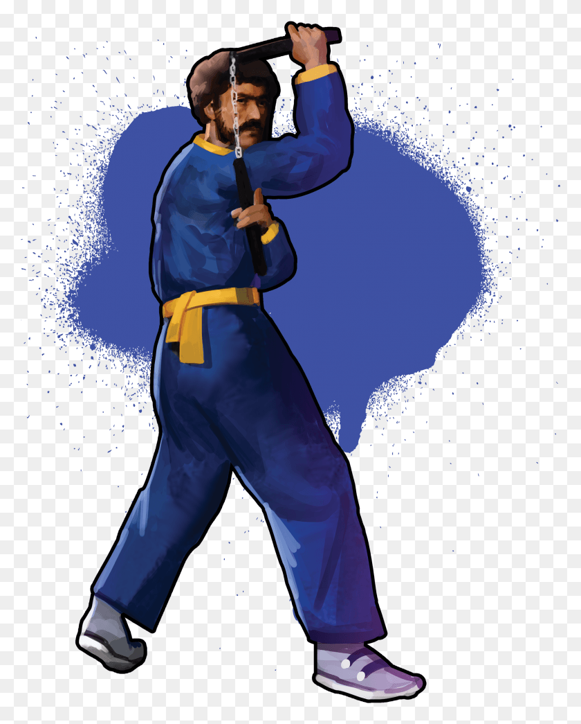 1922x2429 In 3975 The Outcasts Wasted Nizzy One Of The Cobra Lieutenants Kung Fu, Person, Dance Pose, Leisure Activities HD PNG Download