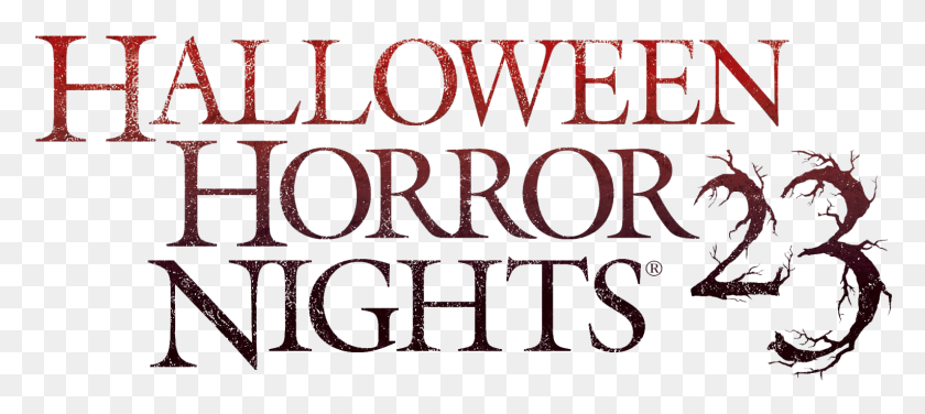 1529x621 In A Bit Of A Surprise Move Universal Has Announced Halloween Horror Nights, Text, Alphabet, Word HD PNG Download