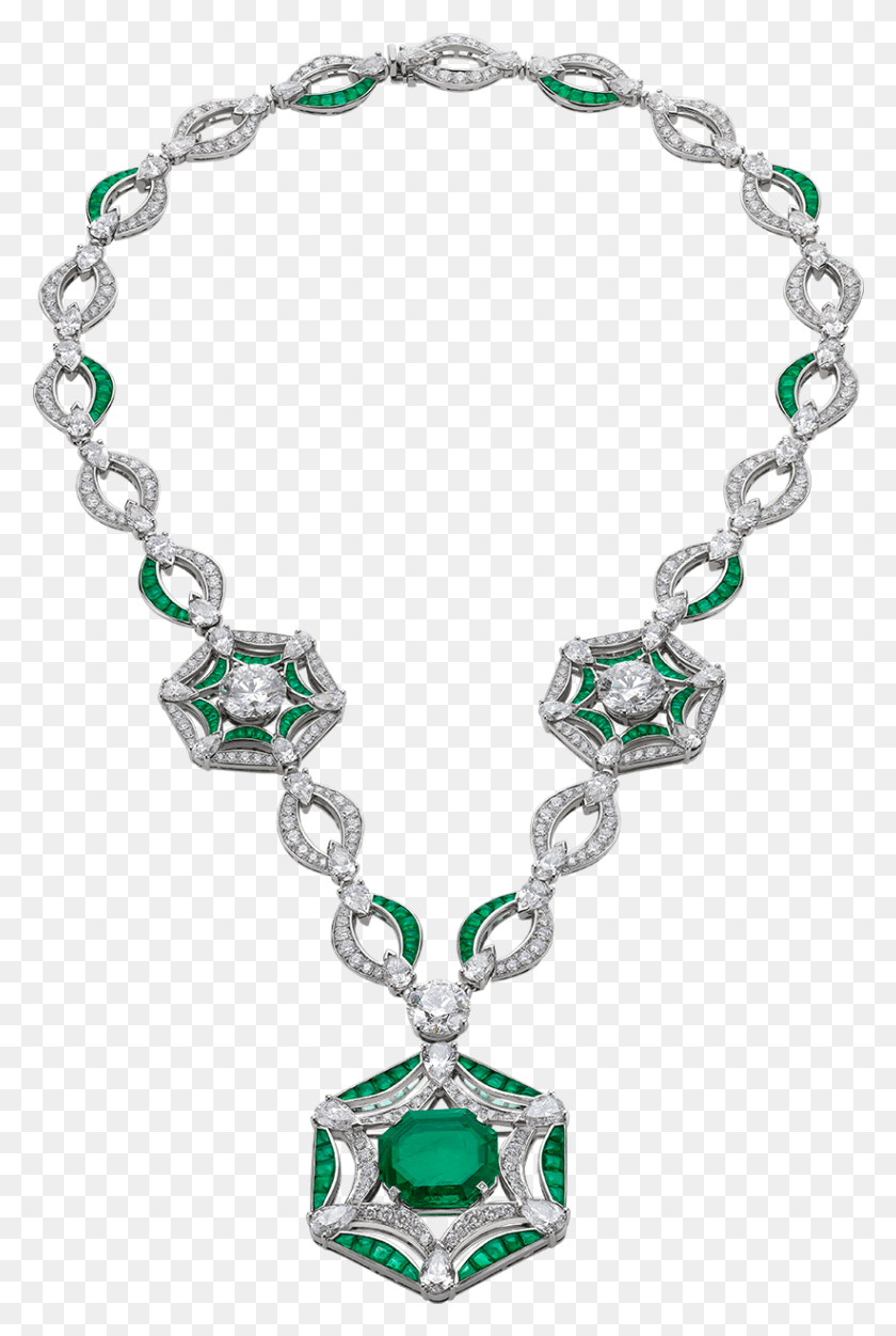 822x1256 In A Play Of Sublime Geometries Glorifying The Central Bulgari, Necklace, Jewelry, Accessories HD PNG Download