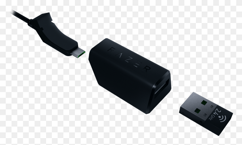1455x829 In Addition To The Wireless Component The Lancehead Mouse Wireless Razer Lancehead, Adapter, Plug HD PNG Download