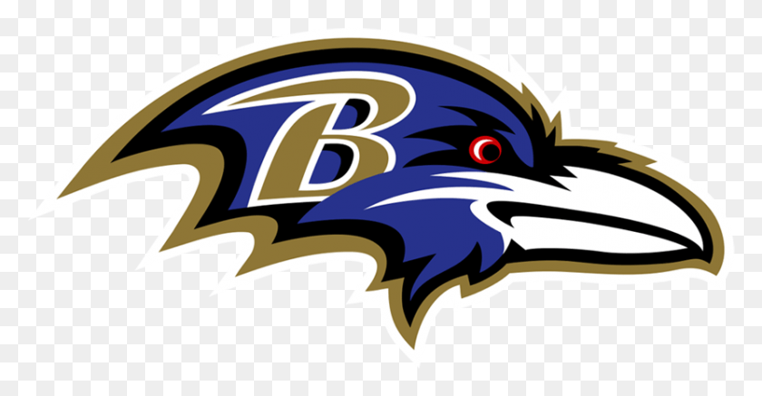 831x402 In Baltimore Ravens Logo, Label, Text, Outdoors Descargar Hd Png