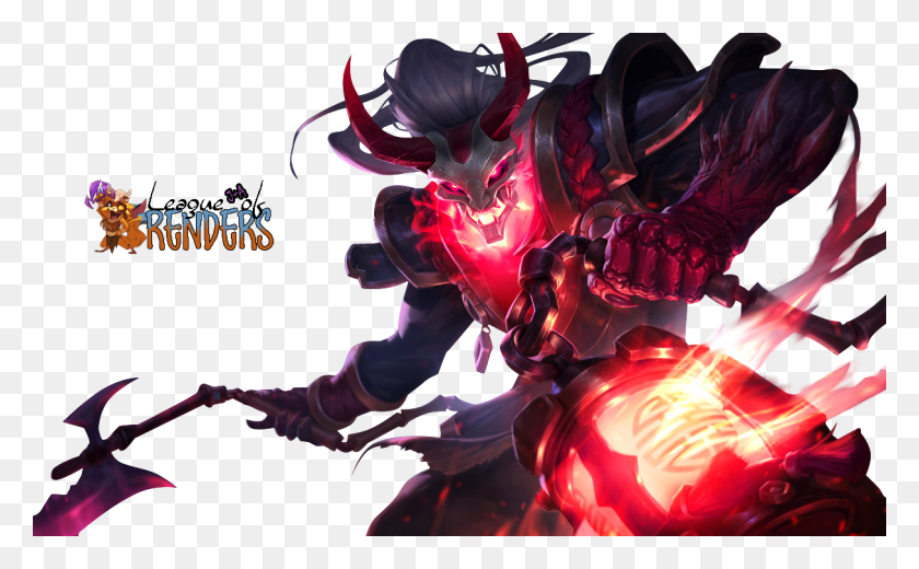 1215x717 In Case You Want The Render Blood Moon Thresh, Person, Human, Graphics HD PNG Download