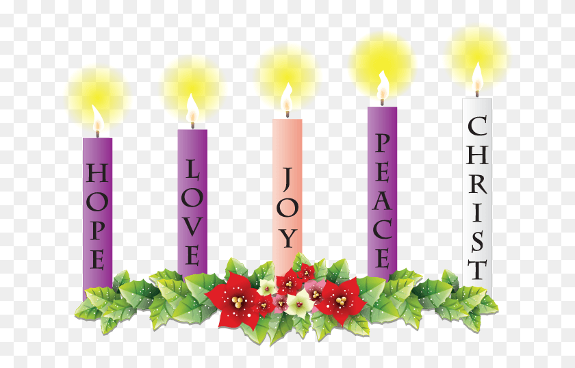 660x478 In Contemporary America The Observation Of Advent Marco Sencillo, Candle HD PNG Download
