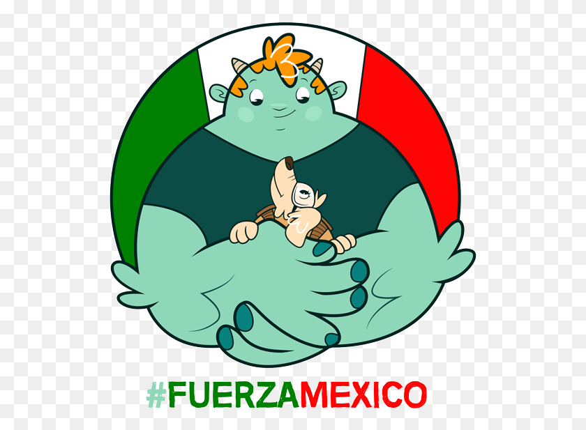 527x557 In Gasolina Studios We Believe In A Collaborative Mexico Fuerza Mexico, Poster, Advertisement, Logo HD PNG Download