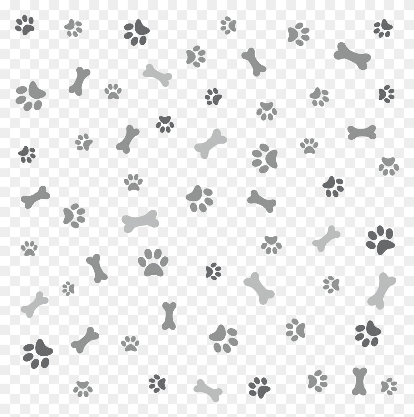 2898x2923 In Home Pet Sitting Vs Dog Paw Pattern, Symbol, Rug, Star Symbol HD PNG Download