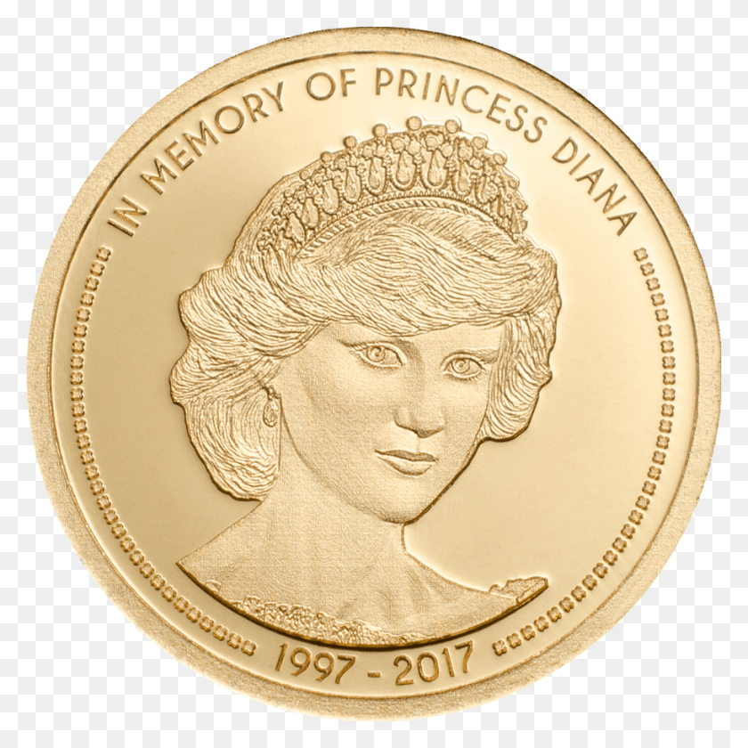 910x910 En Memoria De La Princesa Diana La Princesa De Las Islas Cook, Moneda, Dinero, Persona Hd Png