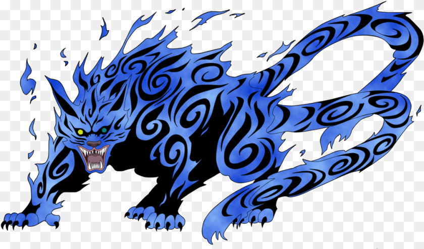 1008x593 In Naruto Collection By Sofiazepp Matatabi Naruto, Dragon, Animal, Mammal, Panther Transparent PNG