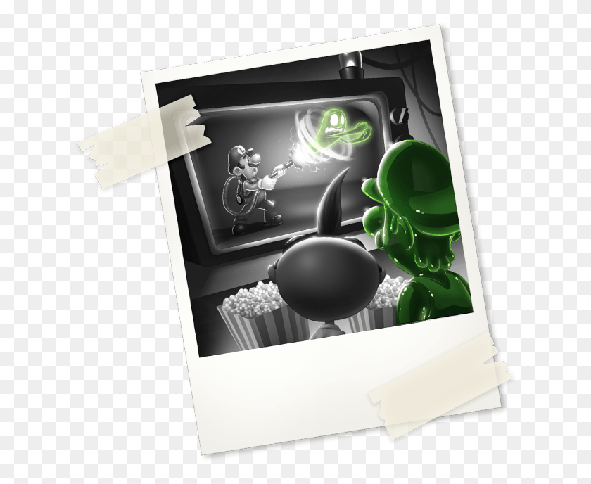 631x628 In Order To Teach Goo Now In The Form Of Luigi Luigi Mansion 3 2019, Graphics, Head HD PNG Download