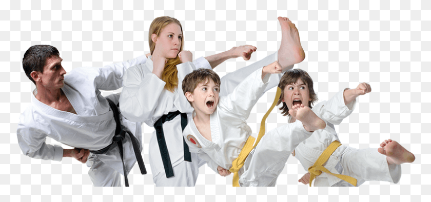 790x339 In Our Innovative Martial Arts Program For Families Taekwondo Family Martial Arts, Karate, Sport, Person HD PNG Download