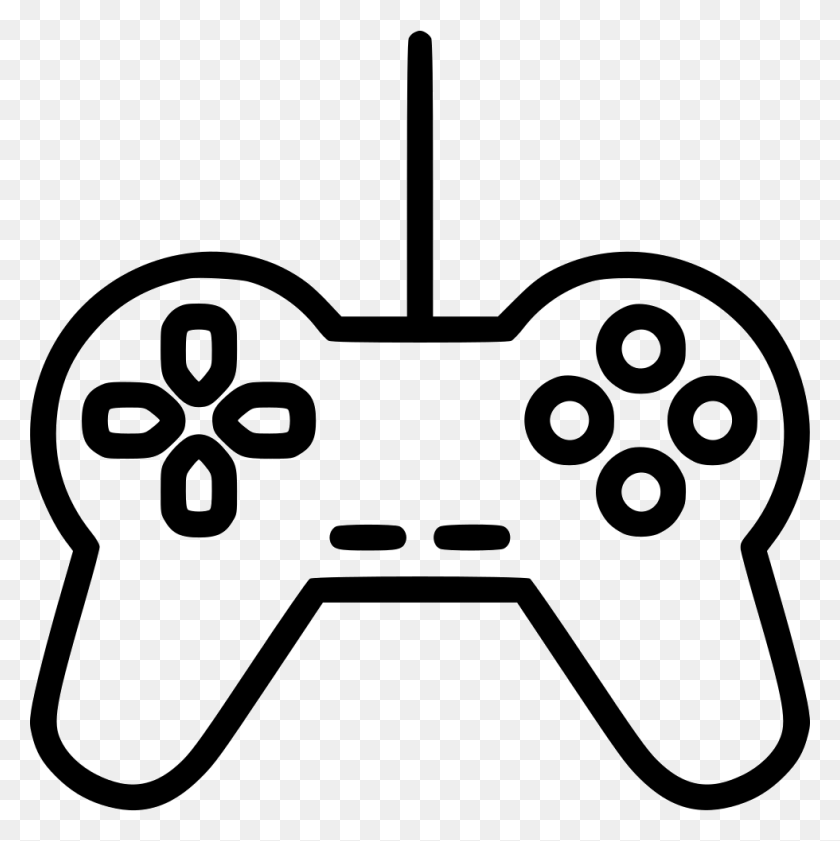 980x982 In Room Video Games Comments Game White Icon, Electronics, Joystick, Lawn Mower HD PNG Download