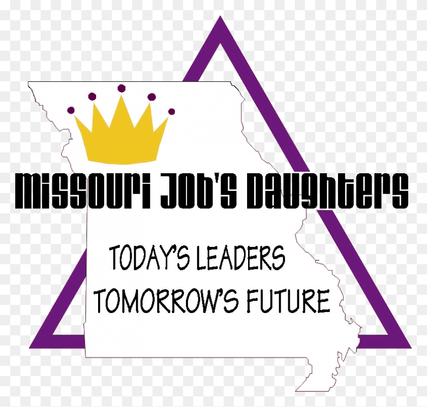 785x746 In Short Job39s Daughters International Offers The Missouri Job39s Daughters Logo, Label, Text, Paper HD PNG Download