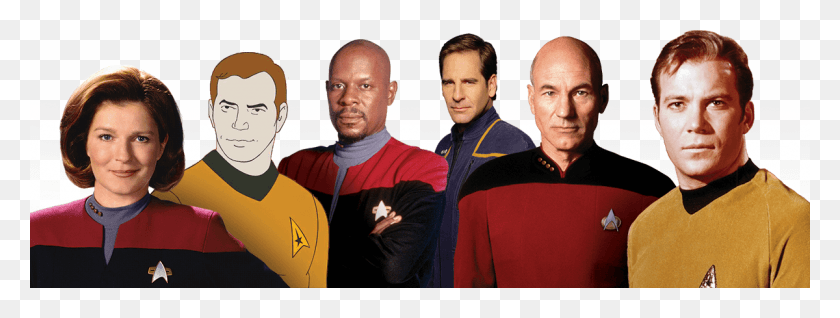 1200x397 In Star Trek What Are All The Low Ranking Command Team, Person, Human, Military HD PNG Download