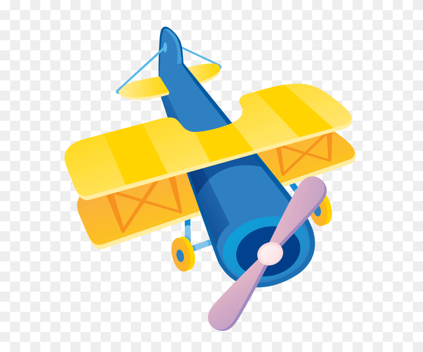 700x700 In The Clouds Wallstickers For Kids Biplane Sticker, Aircraft, Airplane, Transportation, Vehicle Clipart PNG