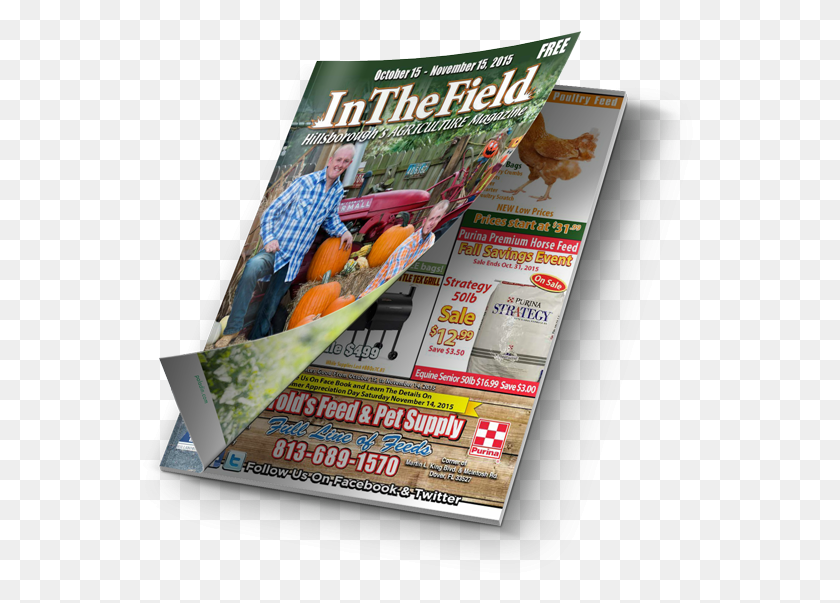 571x543 In The Field Magazine Staff Flyer, Person, Human, Book HD PNG Download