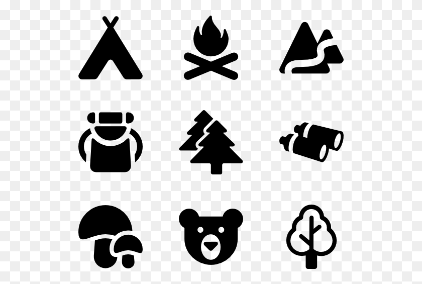 529x505 In The Forest Hip Hop Symbols, Gray, World Of Warcraft HD PNG Download