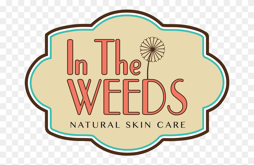 679x484 In The Weeds Natural Skin Care Illustration, Label, Text, Logo Descargar Hd Png