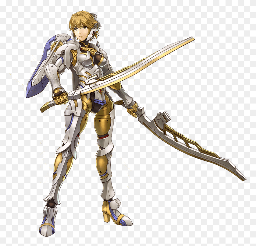 979x939 In Xenoblade Chronicles We First See Fiora In Colony Xenoblade Chronicles Fiora, Archer, Archery, Sport HD PNG Download