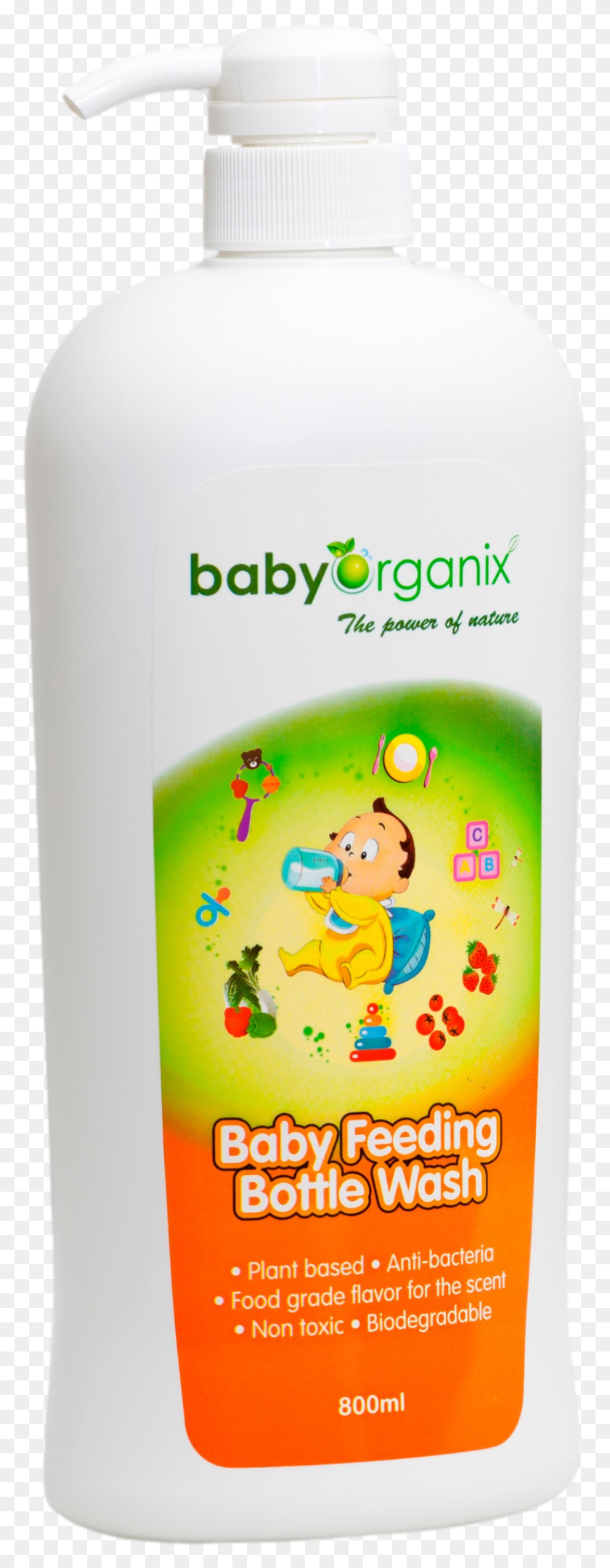 824x2217 In Your Family39s Toiletries Baby Milk Bottle Baby Organic Bottle Wash, Text, Graphics HD PNG Download