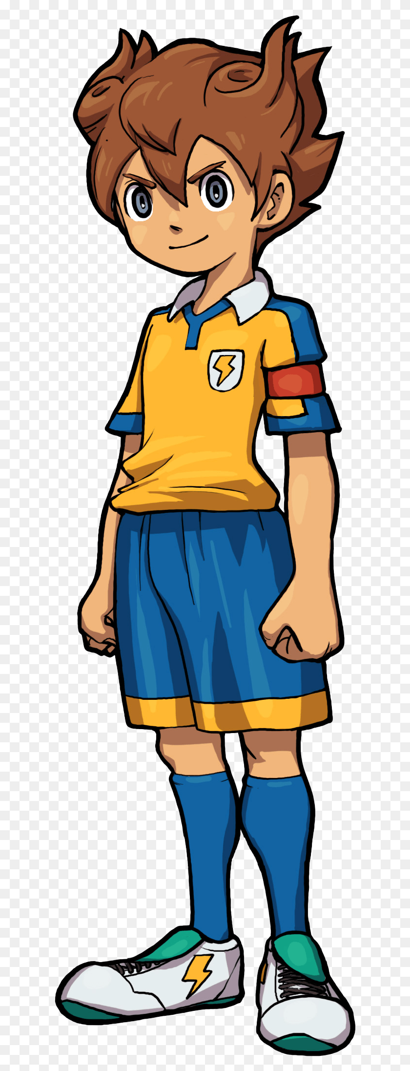 618x2133 Inazuma Eleven Go Chrono Stones Thunderflash Wildfire Inazuma Eleven Go Characters Names, Clothing, Apparel, Person HD PNG Download