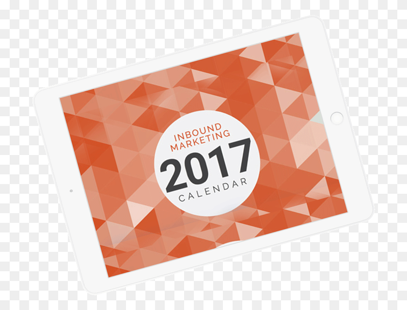 708x580 Inbound Marketing Calendar 2017 Graphic Design, Label, Text, Sticker HD PNG Download