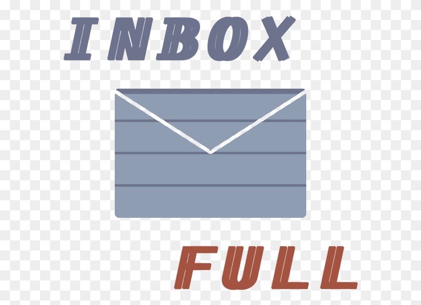 589x549 Inbox Full Carmine, Envelope, Mail, Utility Pole HD PNG Download