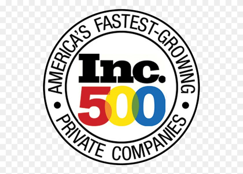 545x544 Inc 500 Fastest Growing Company Inc 500 Fastest Growing Companies, Label, Text, Sticker HD PNG Download
