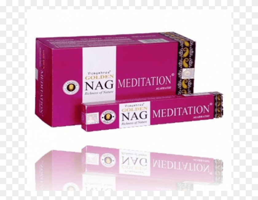 666x592 Incense Vijayshree Golden Nag Meditation Nag Champa Meditation, Box, Rubber Eraser, Pencil Box HD PNG Download