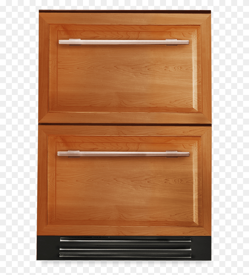 597x867 Inch Overlay Panel Undercounter Freezer Drawer Drawer, Furniture, Cabinet, Wood HD PNG Download