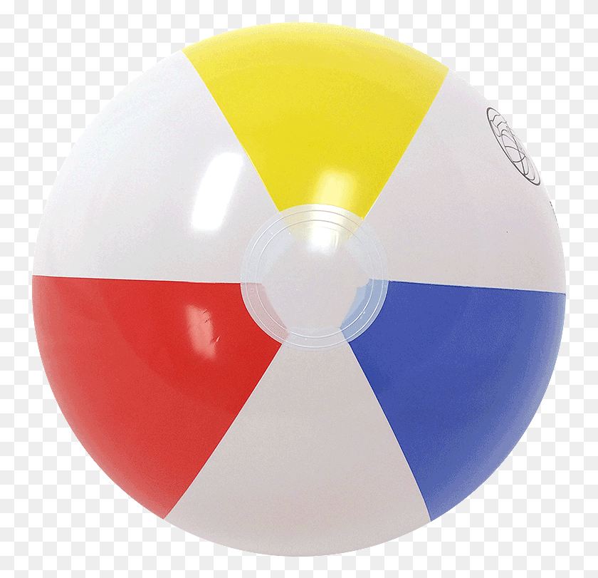 751x751 Дюймовые Традиционные Пляжные Мячи Из Круга Для Пляжных Мячей, Воздушный Шар, Мяч, Сфера Png Скачать