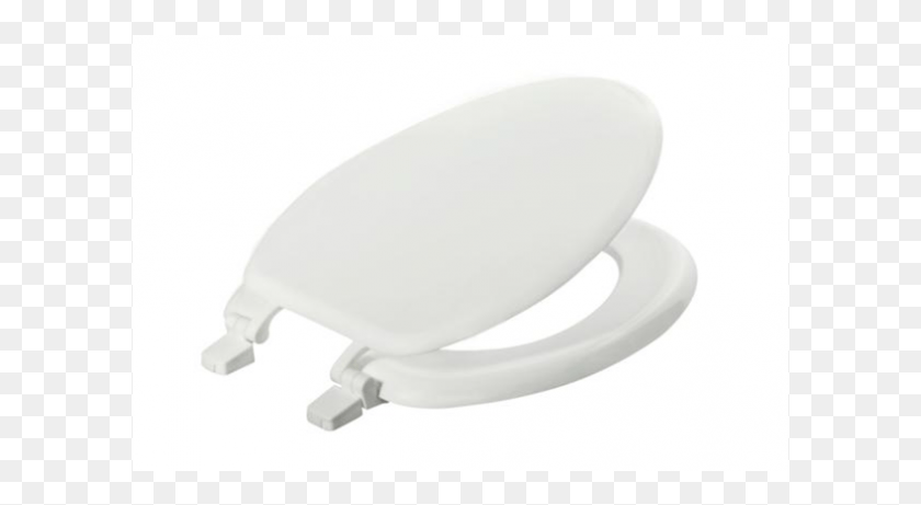 601x401 Inch White Round Edge Toilet Lid Toilet Seat, Adapter, Plug, Sink Faucet HD PNG Download