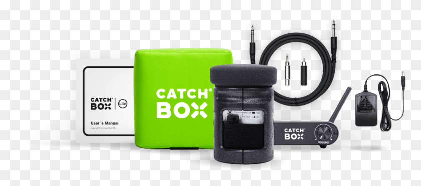 950x379 Descargar Png Catchbox Lite, Electrónica, Botella, Seguridad Hd Png