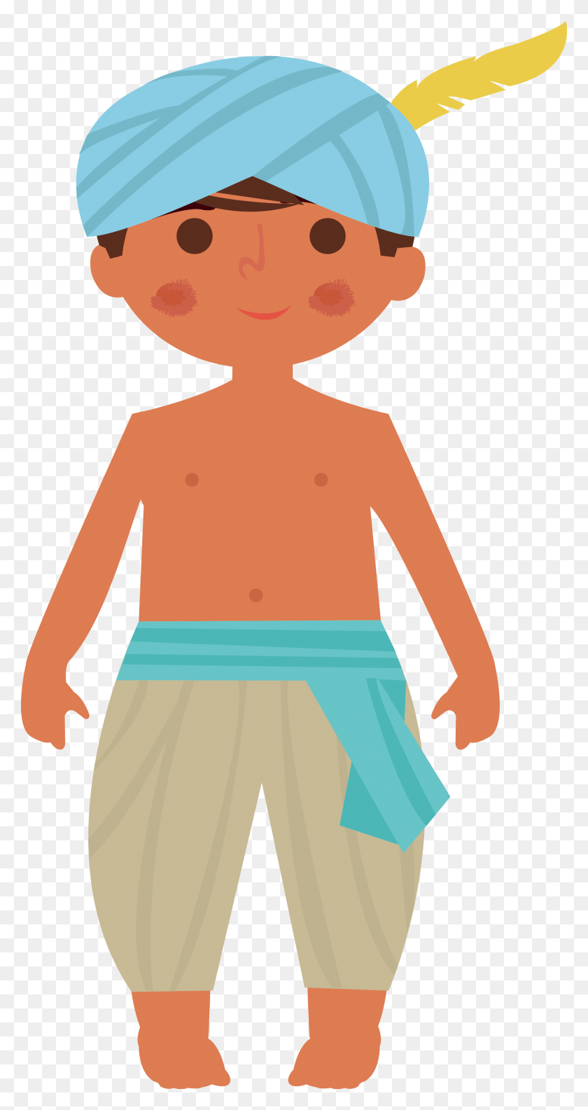 1712x3349 India Boy Illustration Character Material Transprent, Person, Human, Outdoors HD PNG Download