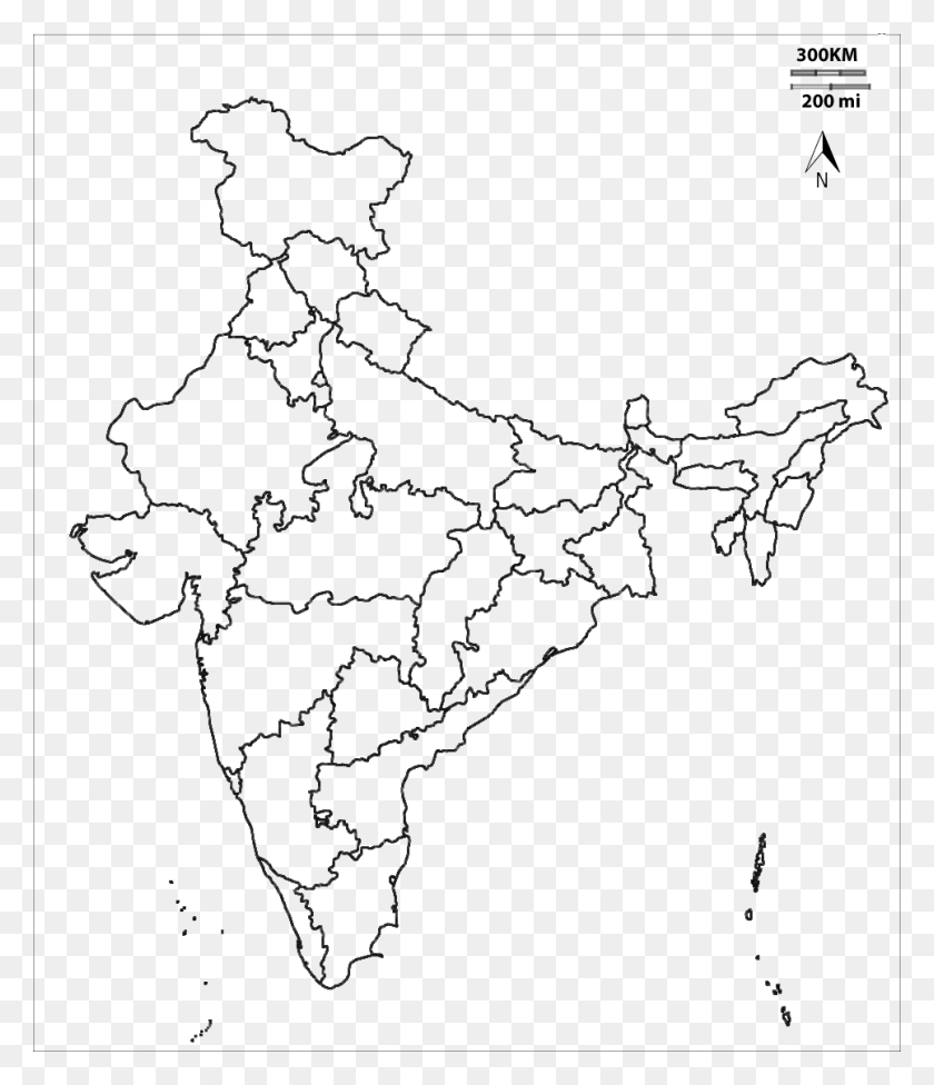 966x1135 La India Png / Mapa Png