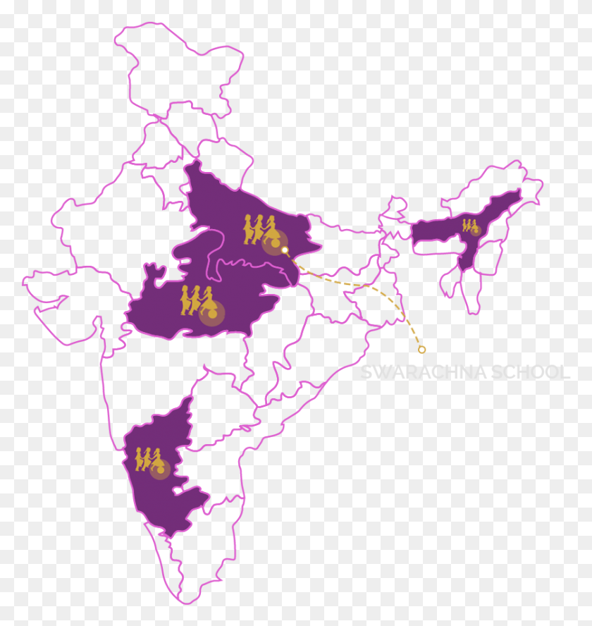 838x890 India Map Graphic Design, Plot, Diagram, Atlas HD PNG Download