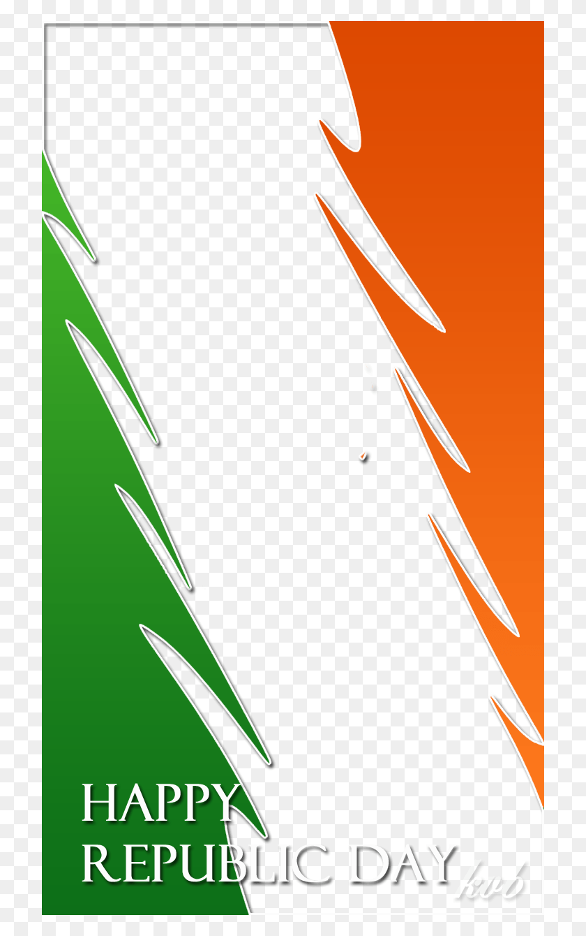 720x1280 India Transparent Tricolour Happy Republic Day Frame, Text, Number, Symbol HD PNG Download