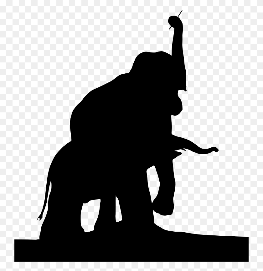 749x808 Индийский Слон, Серый, Мир Варкрафта Png Скачать