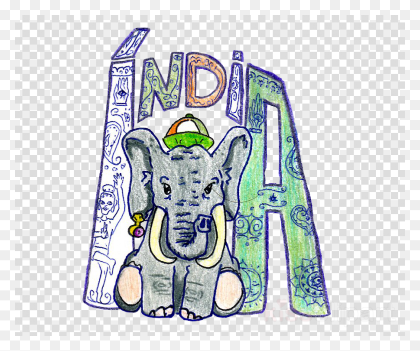 900x740 Indian Elephant Drawings Clipart Indian Elephant Drawing Drawing Of Indian Elephant, Doodle HD PNG Download