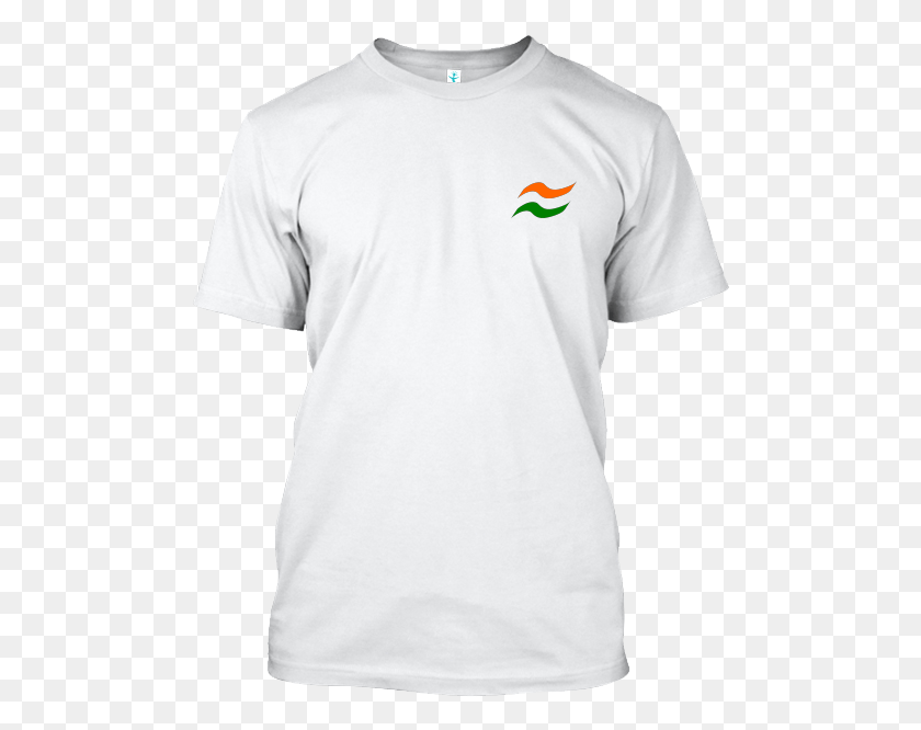 491x606 Индийский Флаг Логотип Индийской Железной Дороги, Одежда, Одежда, Футболка Hd Png Скачать